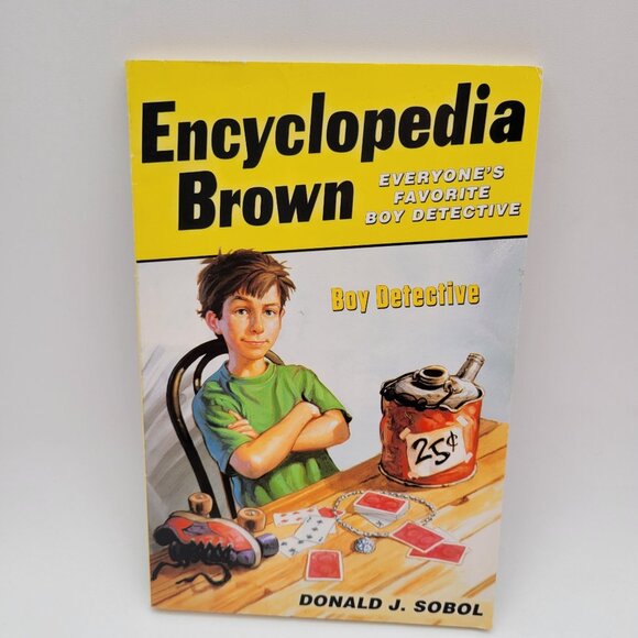 ENCYCLOPEDIA BROWN by Donald J. Sobol Lot of 7 Chapter Books - CB038 - Picture 7 of 8